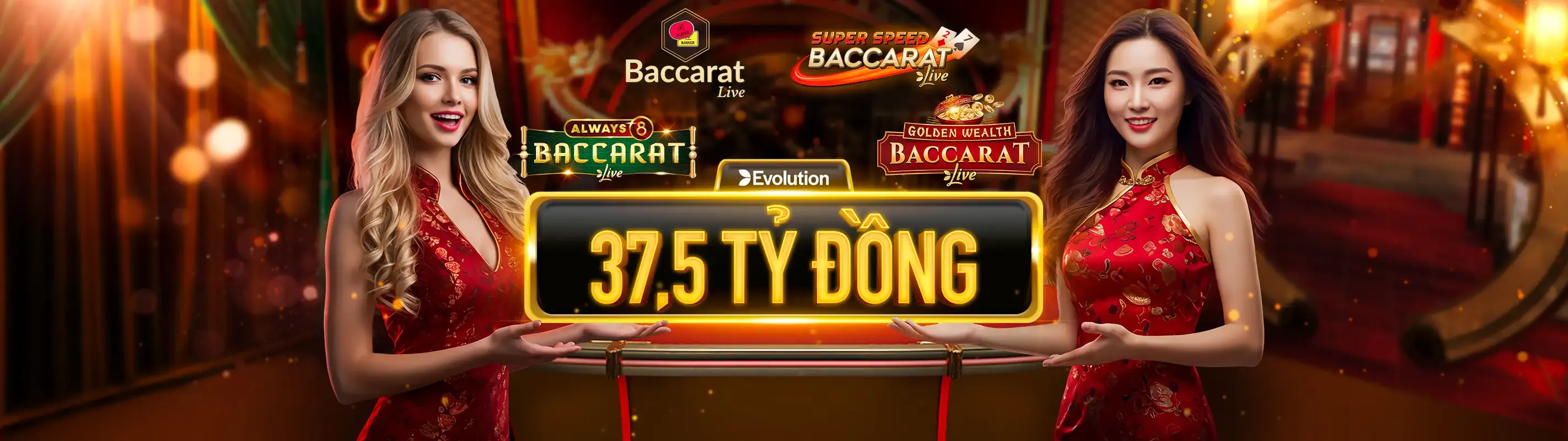 Bàn Baccarat sang trọng tại ga639